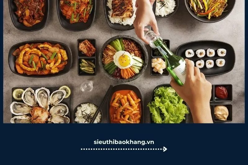 đồ ăn kiểu Hàn Quốc ở Sài Gòn Hancook Korean Fast Food