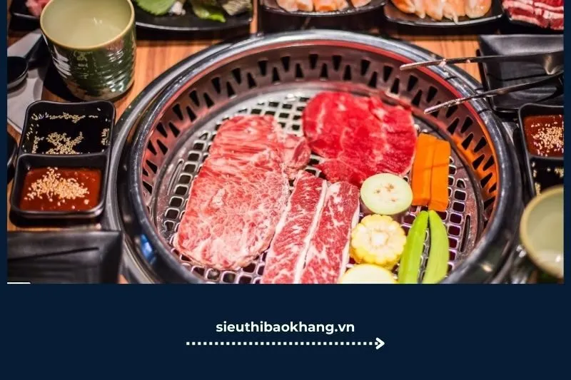 đồ ăn kiểu Hàn Quốc ở Sài Gòn Ulsan BBQ