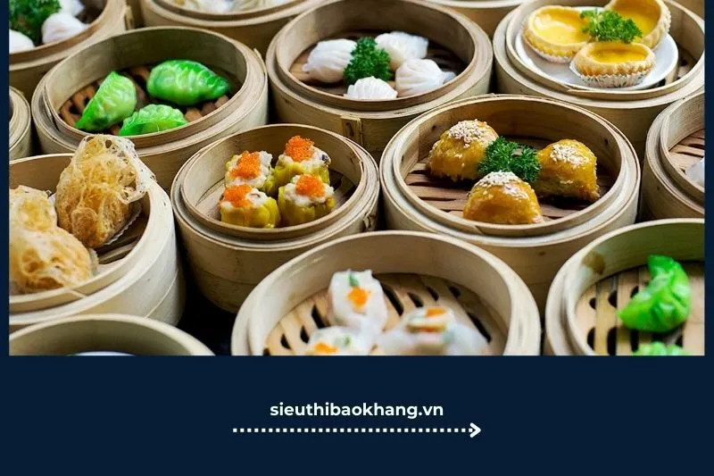 đồ ăn kiểu Trung ở Sài Gòn Dimsum House