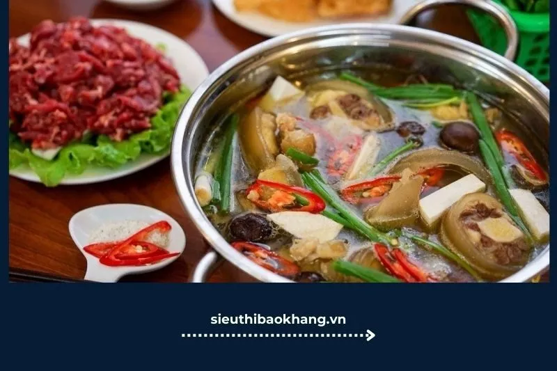 lẩu bò Sài Gòn Lẩu bò Cô Thảo