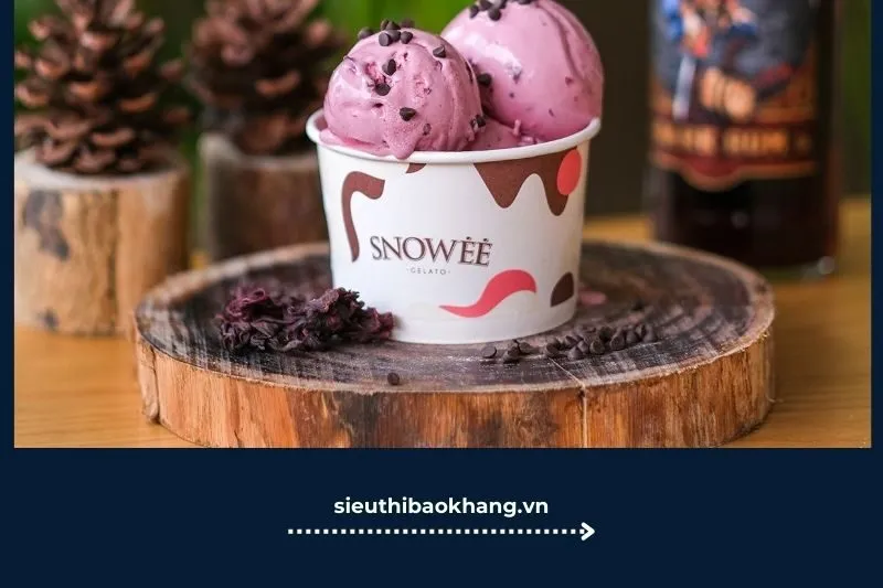 quán kem Sài Gòn Snowee Gelato